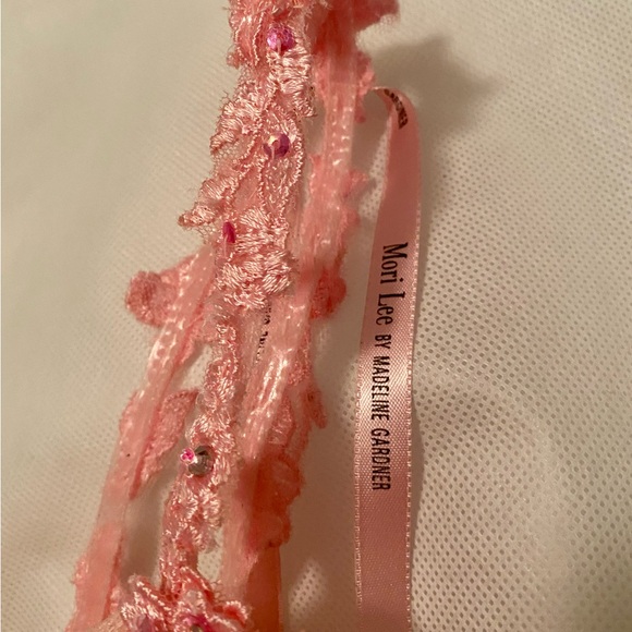 Gorgeous Pink MoriLee Corset Prom Dress - Picture 8 of 14